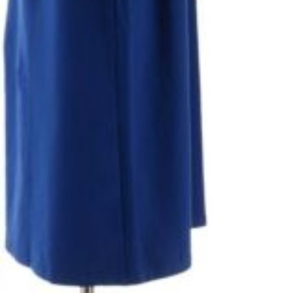 NWT DENIM&CO COLOR-BLOCK LAPIS BLUE MAXI DRESS XXS - Picture 7 of 13